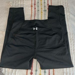 Olive green under armour workout leggings